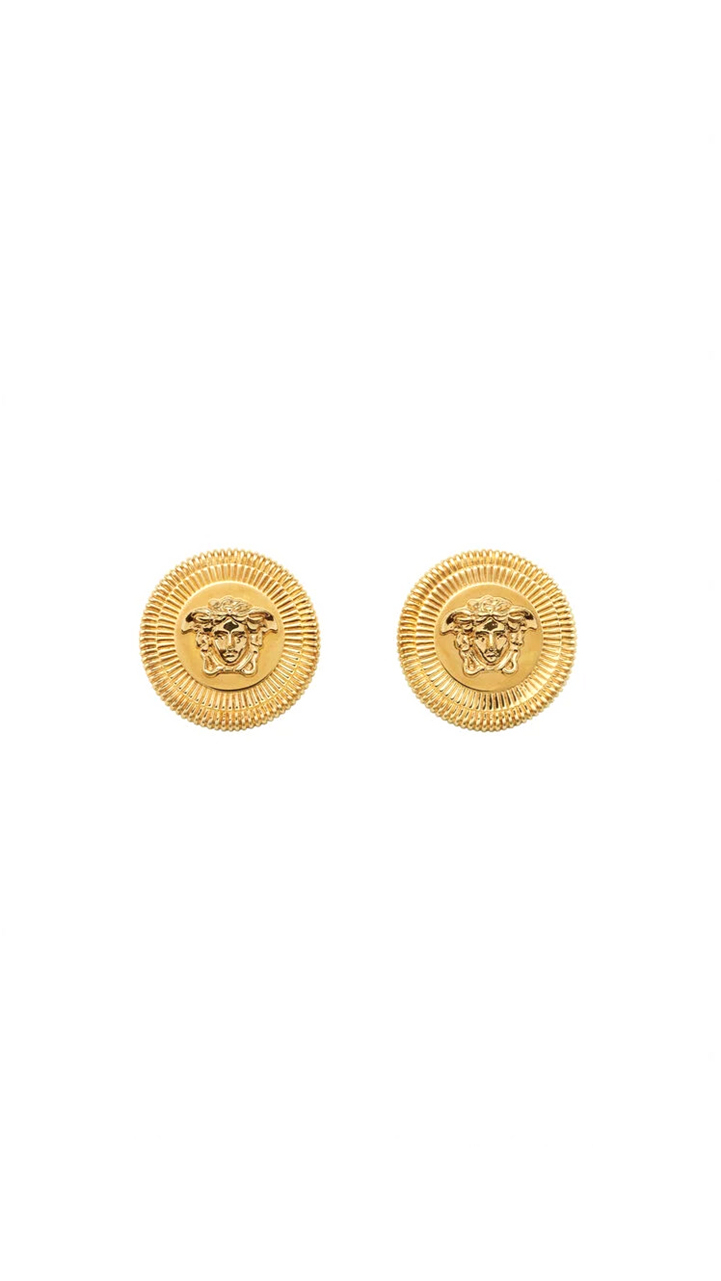Medusa Biggie Earrings - Golden
