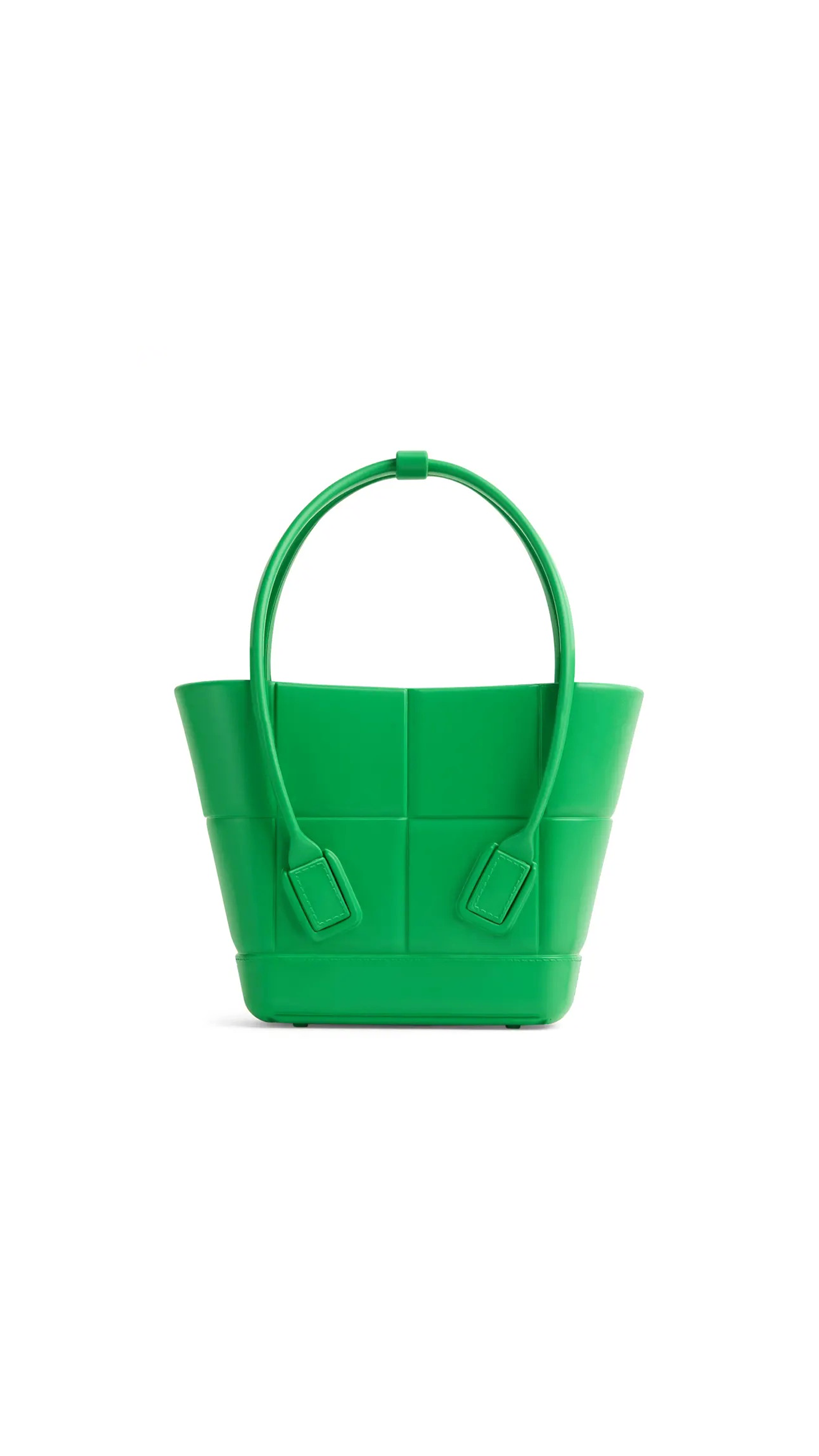 Mini Arco Rubber Tote - Parakeet