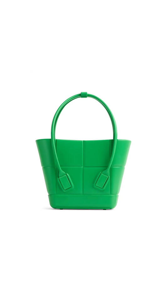 Mini Arco Rubber Tote - Parakeet