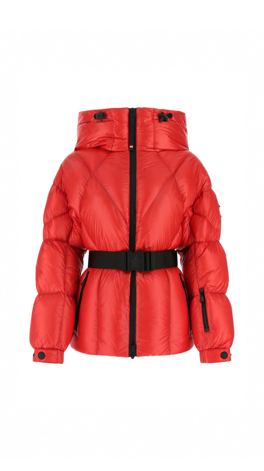 Montjoux Short Down Jacket - Red