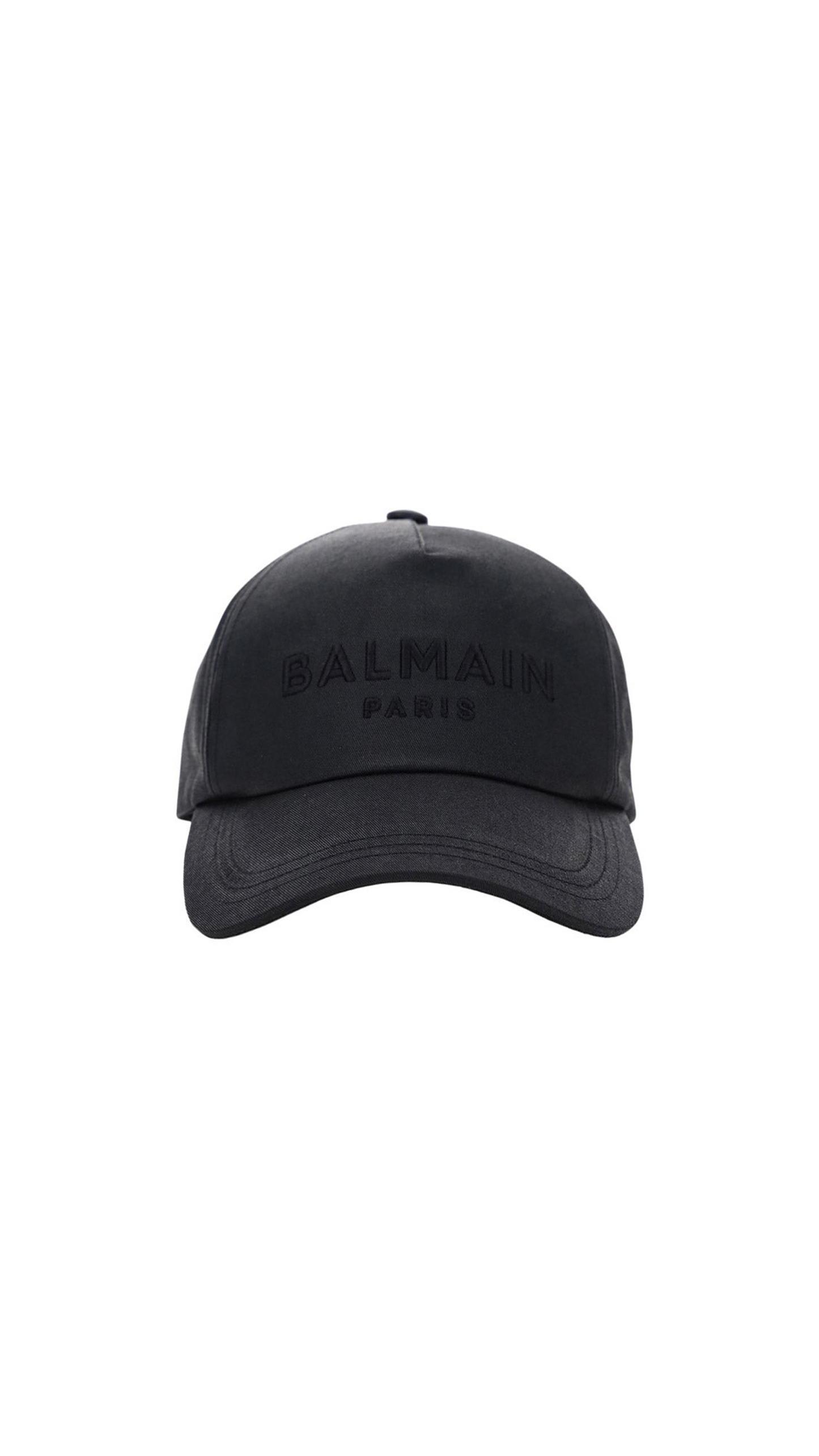 Logo Baseball Cap - Black