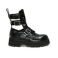 Rave Buckle Boot - Black / Silver