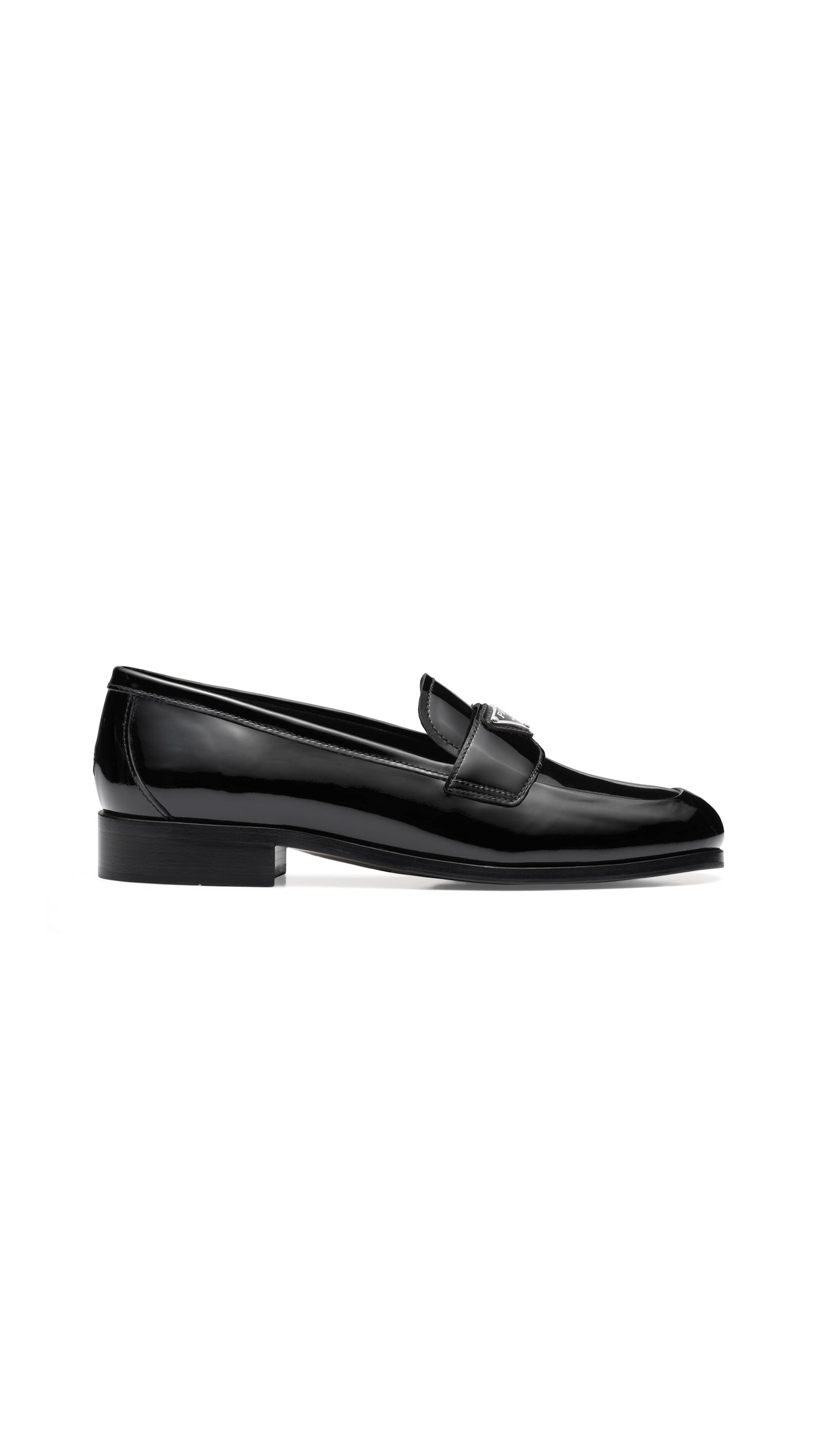 Patent Leather Loafers - Black.
