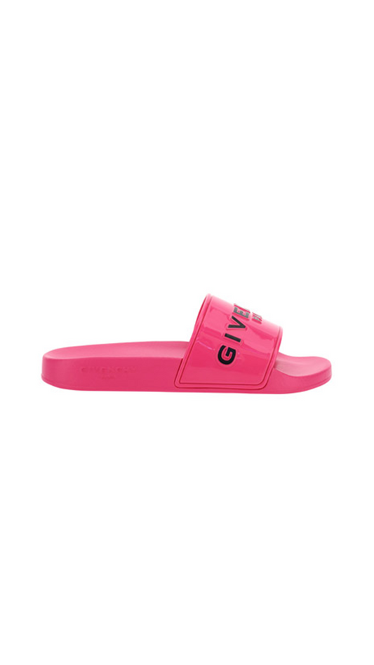 Flat Sandals - Neon Pink