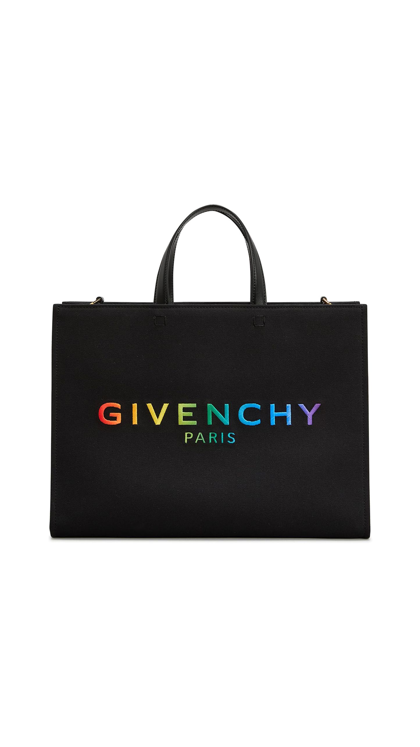 Medium Rainbow G Tote - Black