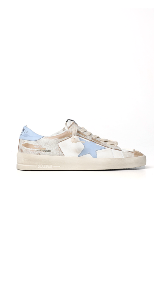 Stardan Sneakers - White / Blue Fog