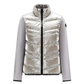 Padded Wool Cardigan - Silver