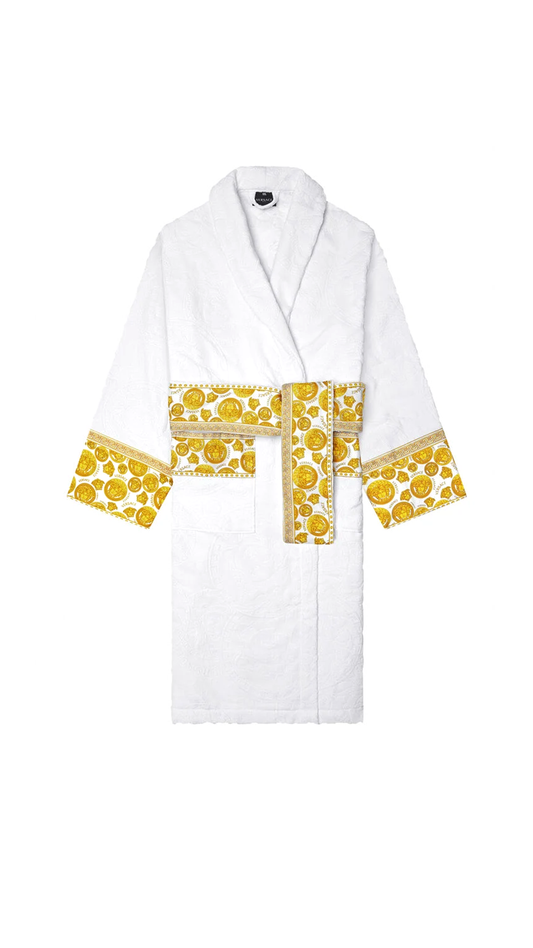 Medusa Amplified Bathrobe - White
