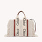 Small Woody Tote Bag - Off-white