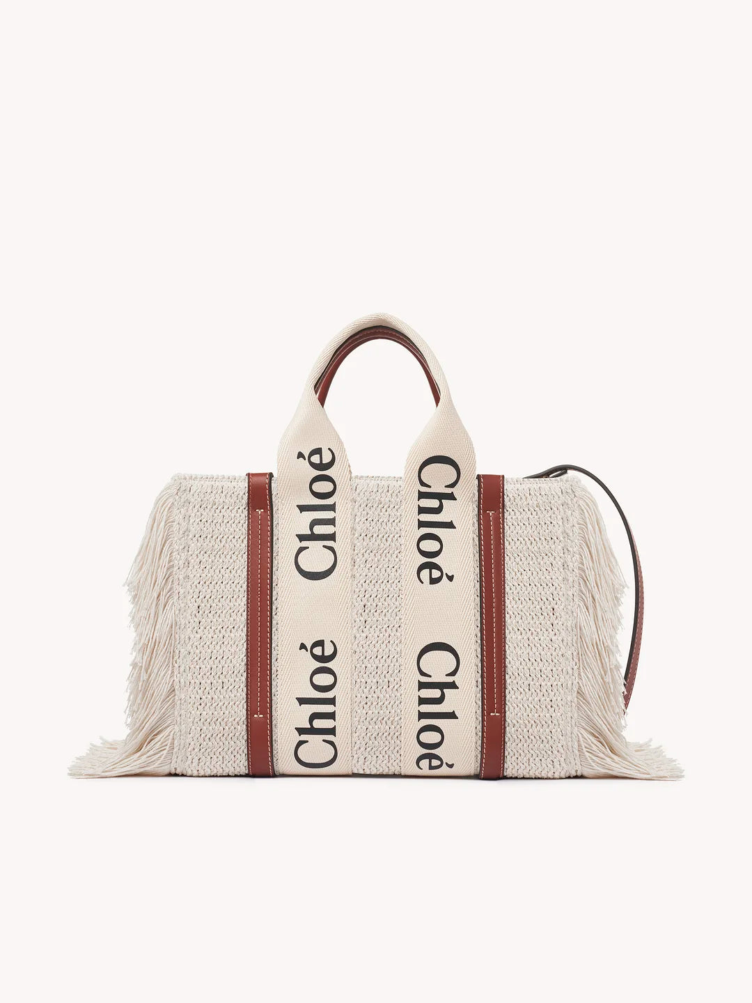 Small Woody Tote Bag - Off-white