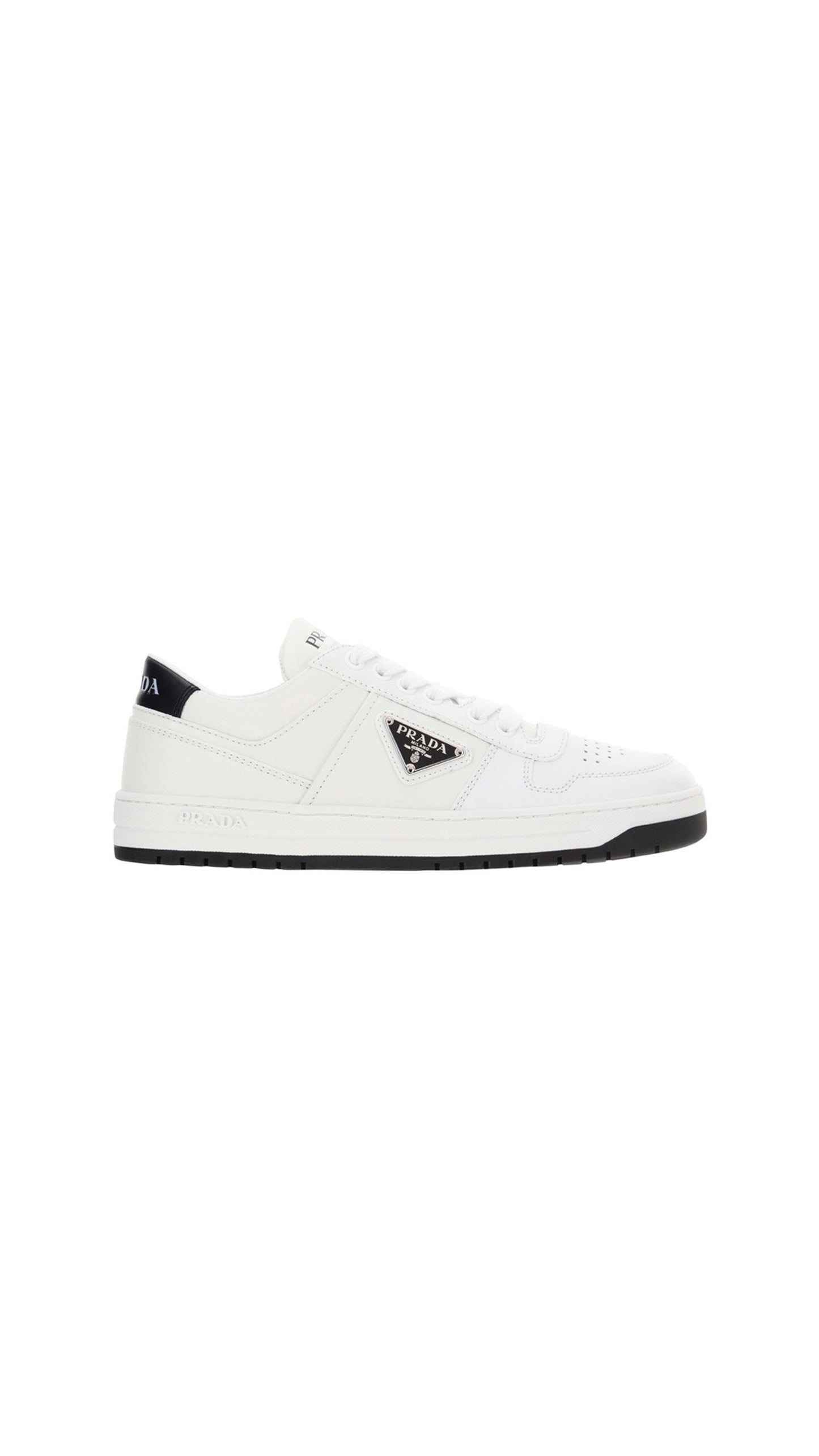 Leather Sneakers - White