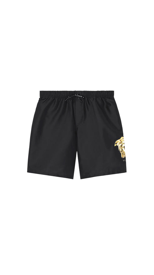 Medusa Swim Shorts - Black