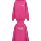 Political Campaign Medium Fit Hoodie - Pink